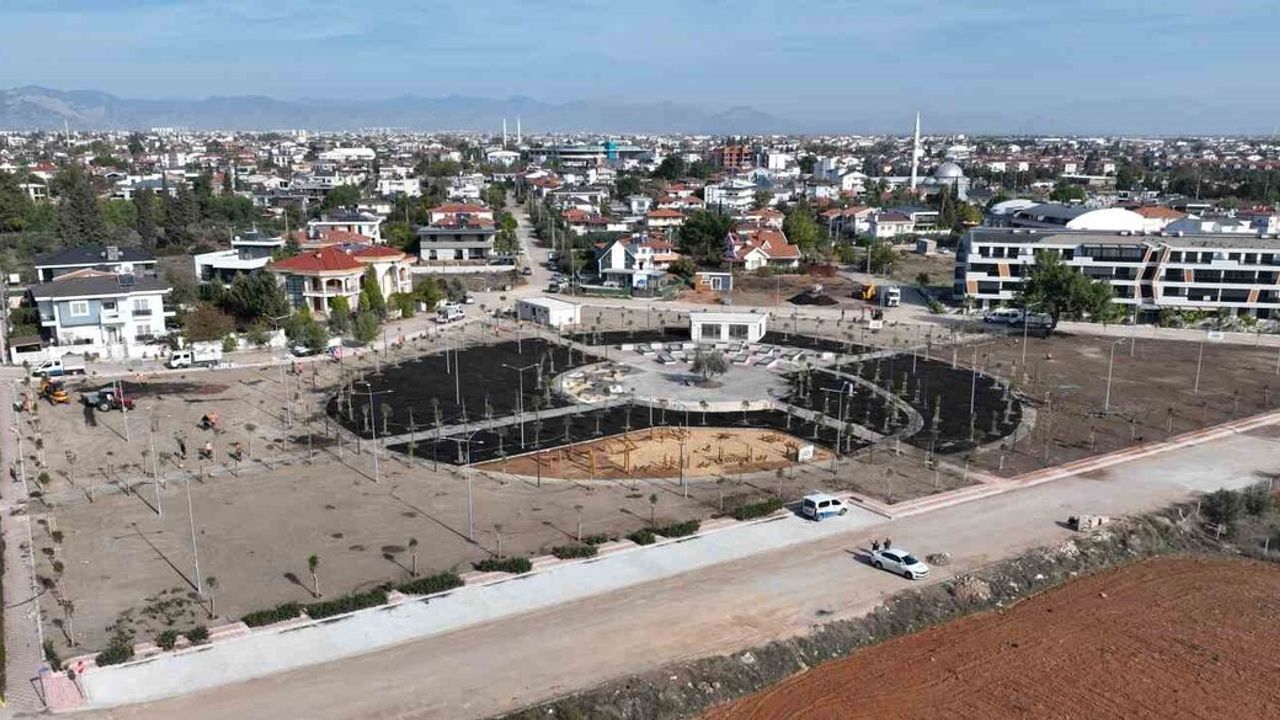 Antalya Büyükşehir'den Döşemealtı'na 14 bin m² Cittaslow kriterlerine uygun park