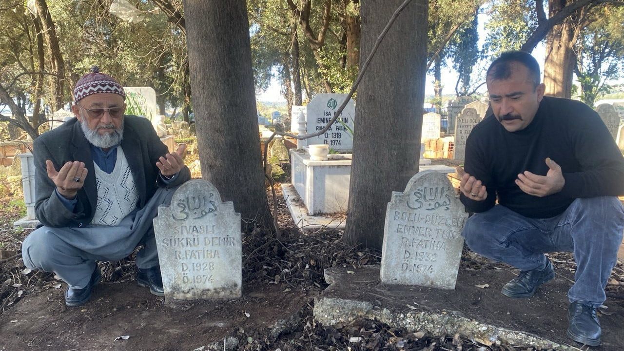 Antalya'da 1974'te hayatını kaybeden iki tarım işçisinin mezarları ailelerini bekliyor