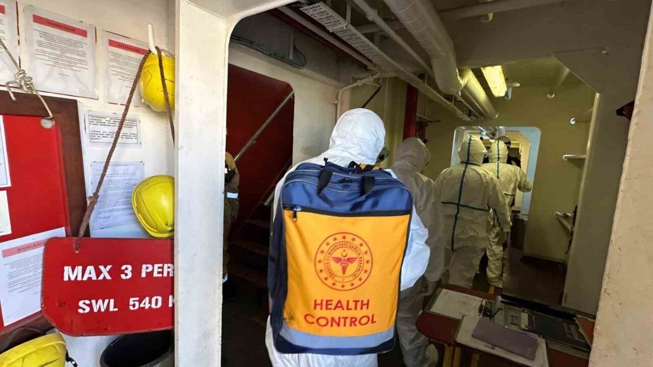 Antalya Limanı'nda MERS-CoV senaryolu uluslararası halk sağlığı acil durum tatbikatı