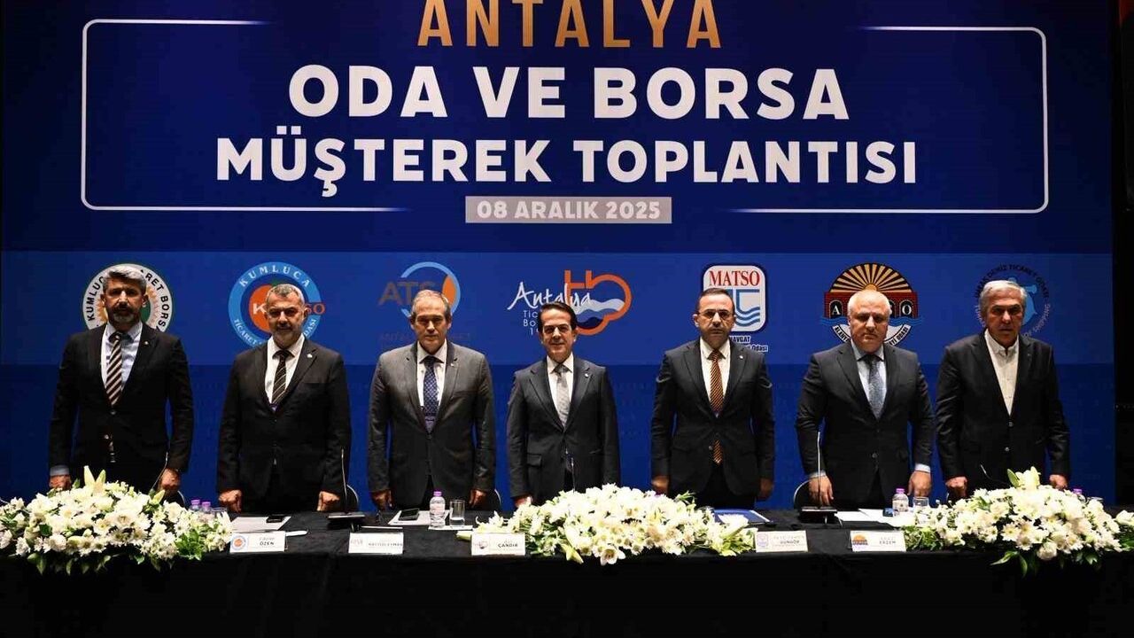 Antalya Oda ve Borsa Başkanlarından Ortak Çağrı: Güçlü Lobi, Sürdürülebilir Büyüme ve Doğru Planlama