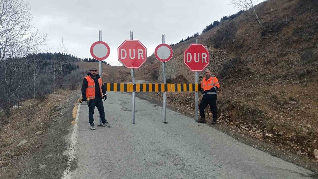 Ardanuç-Ardahan kara yolu Bülbilan Yaylası nedeniyle kış boyunca ulaşıma kapatıldı