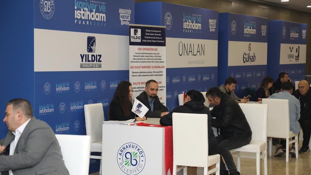 Arnavutköy’de Kariyer ve İstihdam Fuarı 26-27 Aralık 2025'te: 80’den Fazla Firma, 40 Sektör