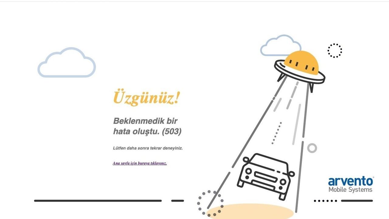 Arvento sunucularına 2 saat ulaşılamadı: Araç takip hizmetinde kesinti