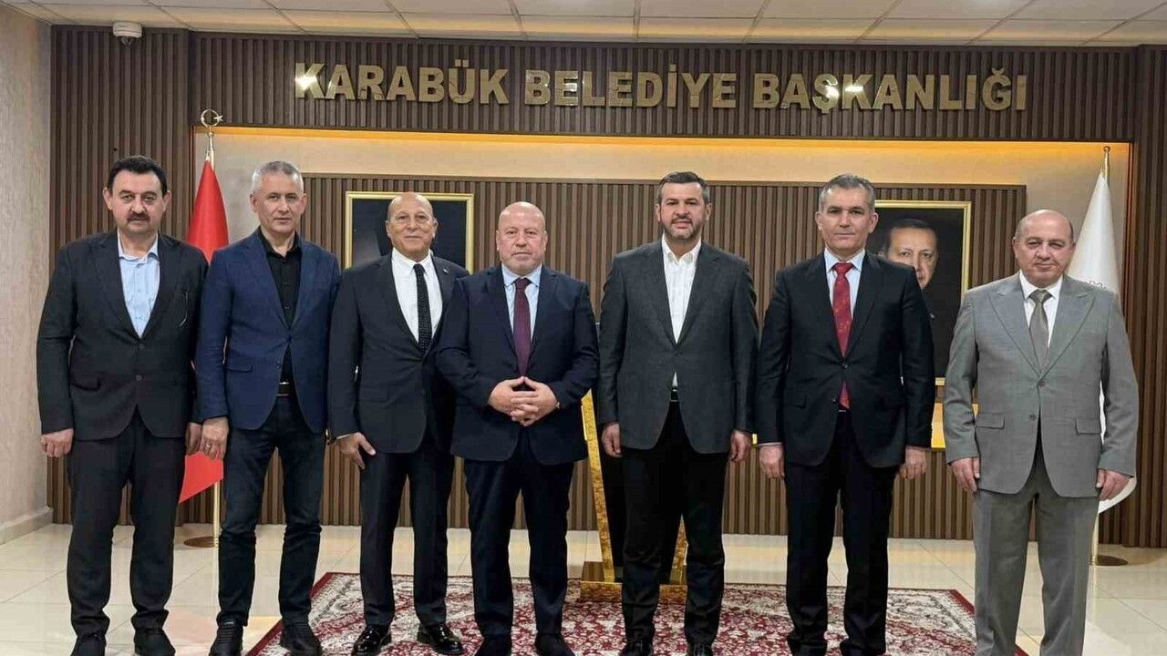 Avrupalı Türk Girişimciler Birliği Heyeti Karabük’te: Çetinkaya ve Vali Yavuz Ziyaret Edildi