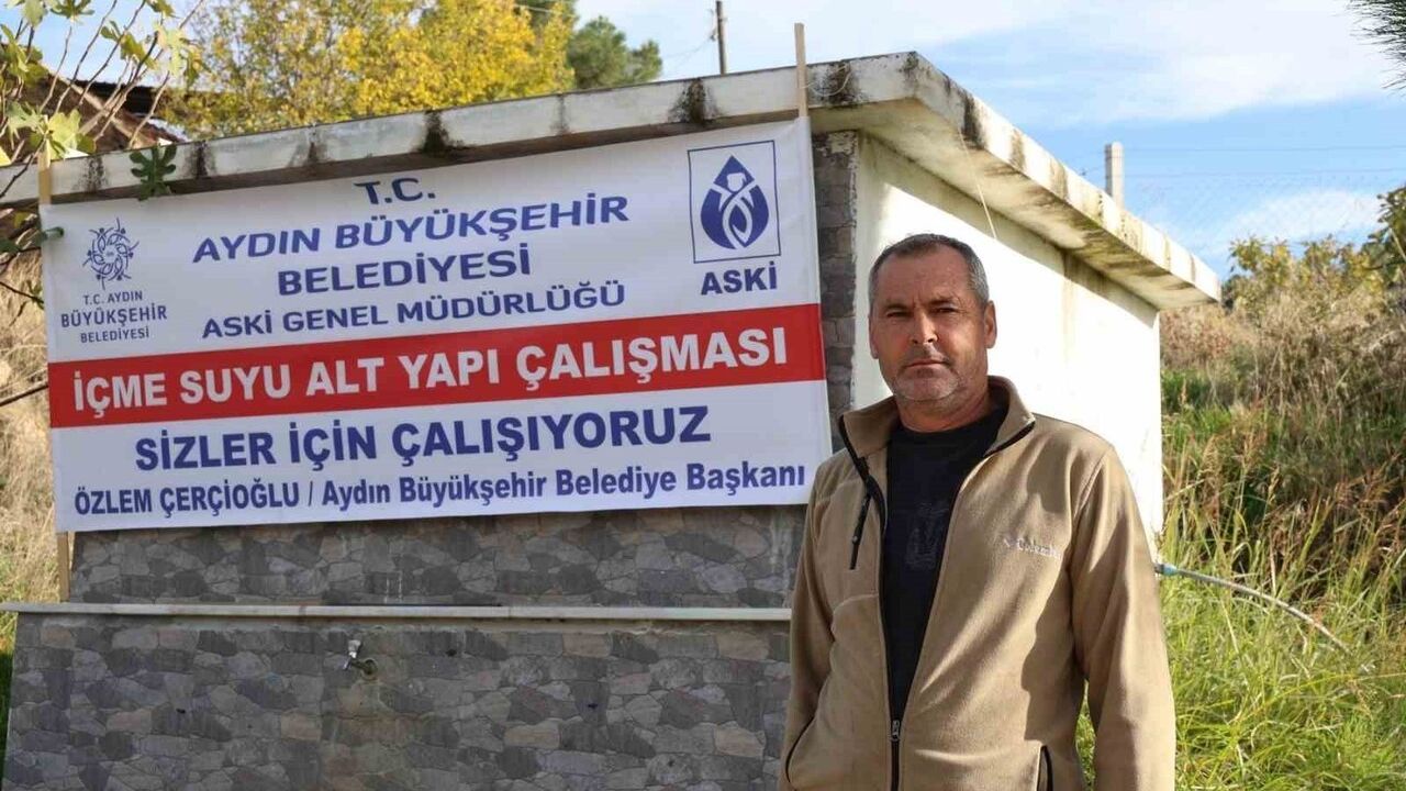 Aydın Büyükşehir'den Nazilli Beğerli Mahallesi'ne 5.6 milyon TL'lik içme suyu altyapı yatırımı