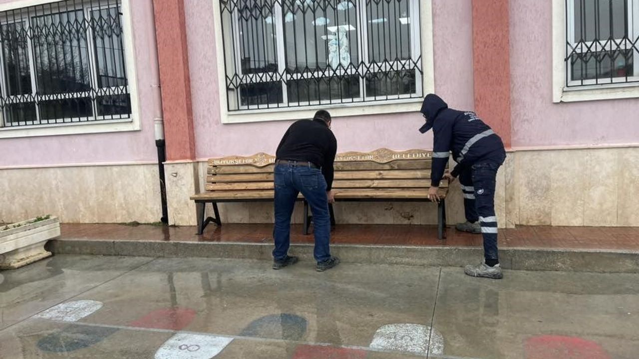 Aydın Büyükşehir, Karacaören Mahallesi’nin bank talebini karşıladı