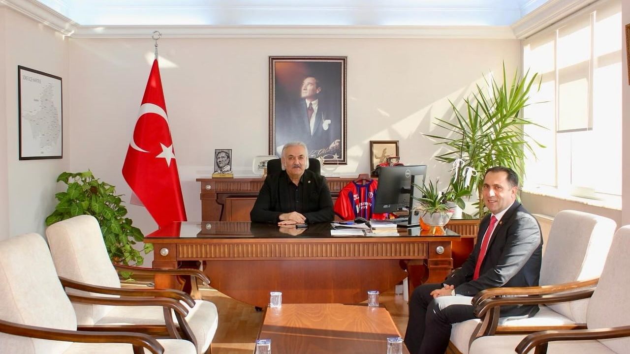 Aydın İl Müdürü İlkay Türkoğlu, Söke Kaymakamı Ali Akça’yı ziyaret etti