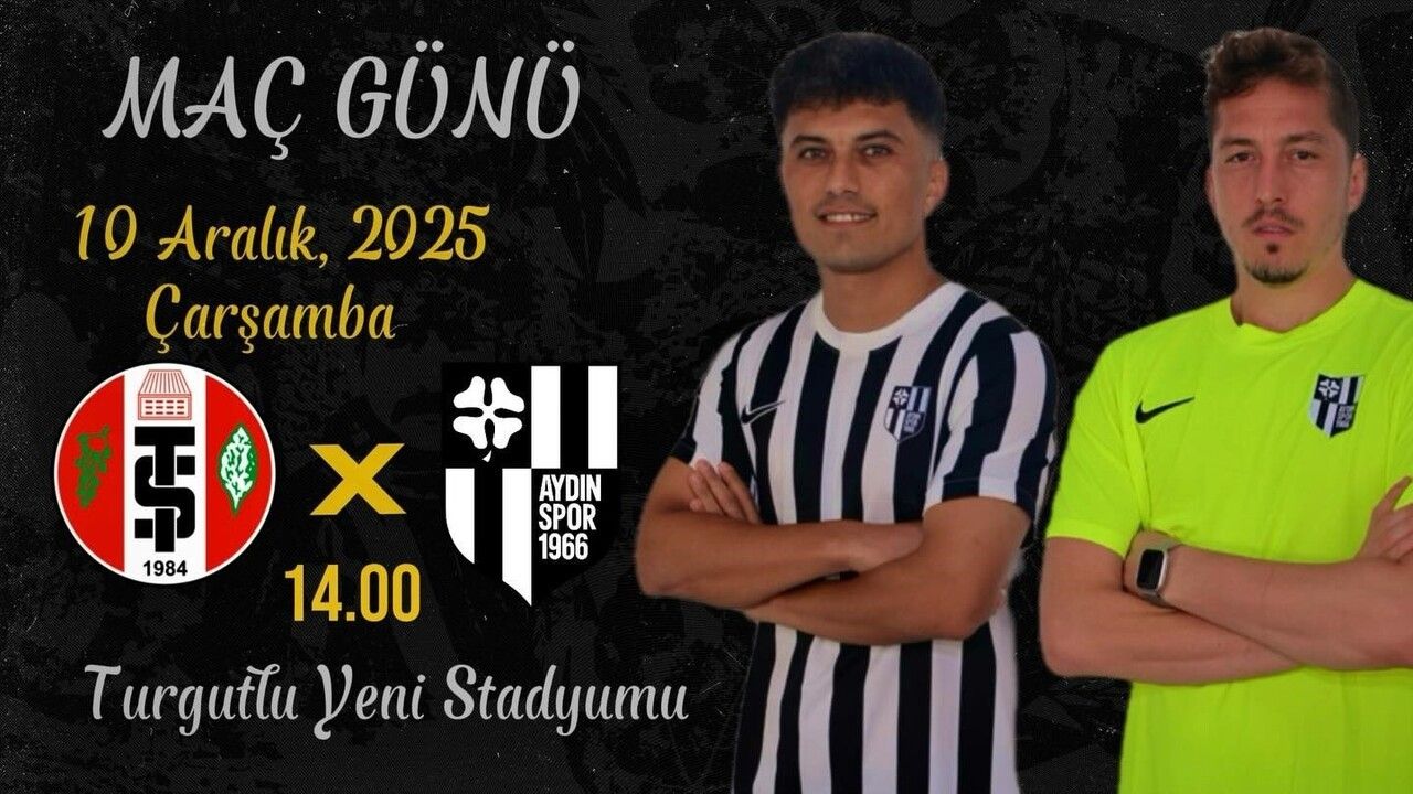 Aydınspor, 10 Aralık 2025'te 7 Eylül Turgutluspor ile Manisa'da karşılaşıyor