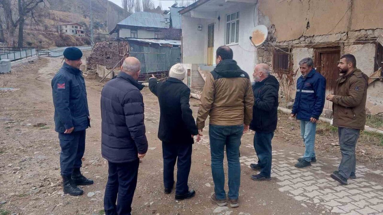 Aydıntepe Kaymakamı Ertuğrul Bayram, Pınargözü ve Alaca Köylerinde İncelemelerde Bulundu