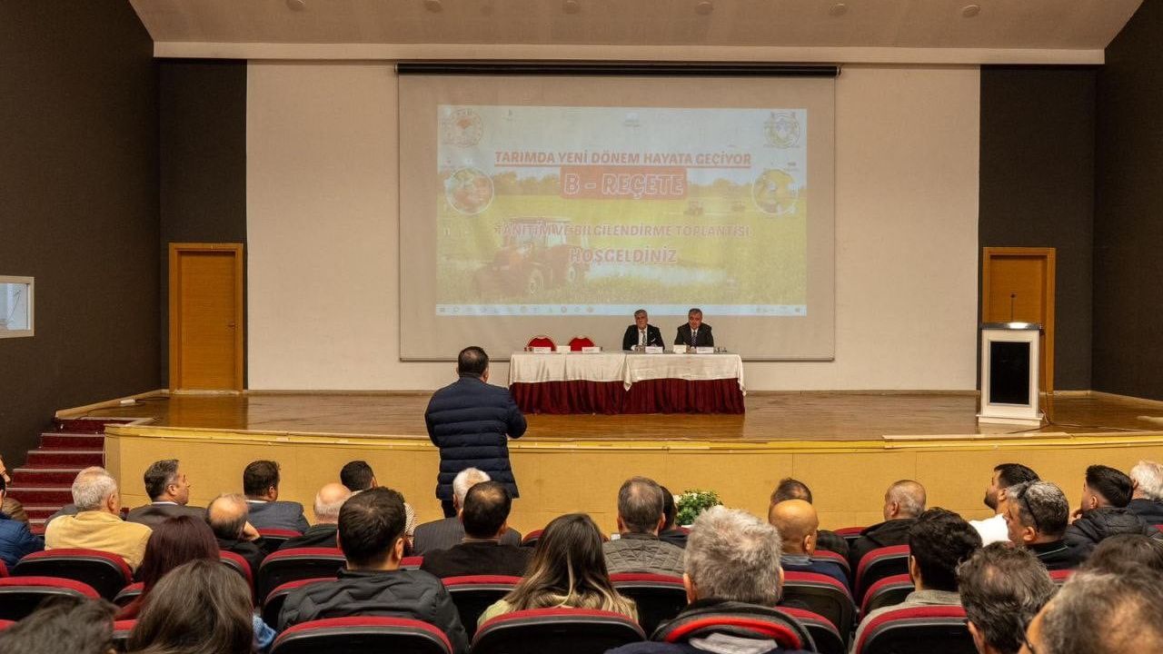 B-Reçete Sistemiyle tarımda zirai ilaç kullanımında izlenebilirlik ve kontrol hedefleniyor