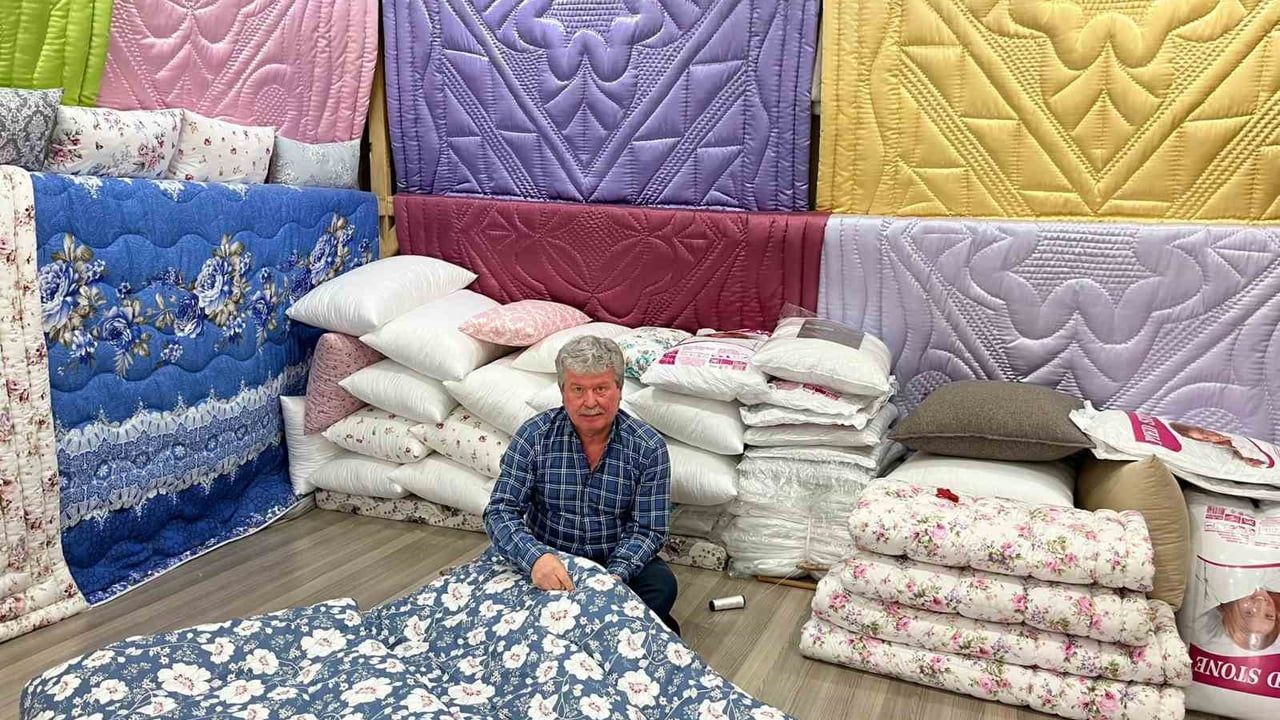 Babaeski'de yarım asırlık yorgancı Yusuf Çebi: El emeği yorgan mesleği çıraksız kaldı