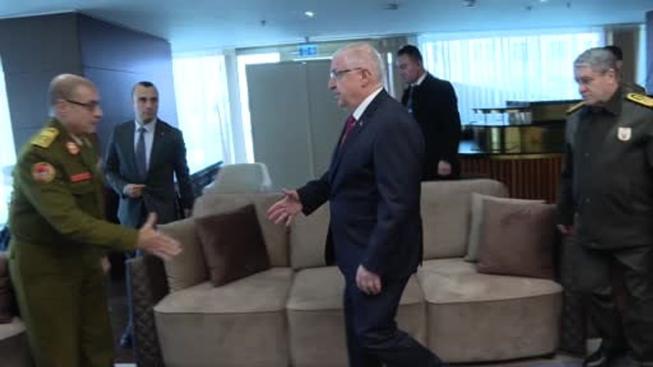 Bakan Güler, Libyalı Yetkililer ve Şehit Ailelerine Taziye Ziyaretinde Bulundu