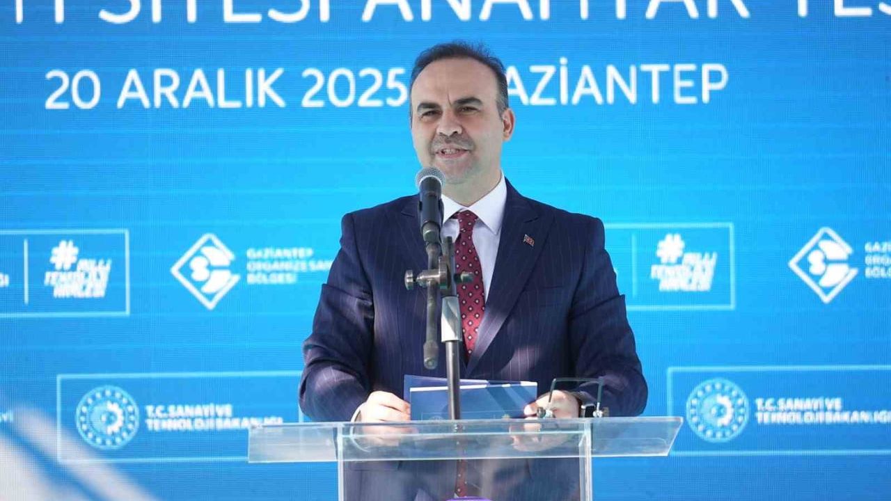 Bakan Kacır: Gaziantep OSB'ye Fırat-Gaziantep Su İsale Hattı ile sanayi suyu güvence altına alınıyor