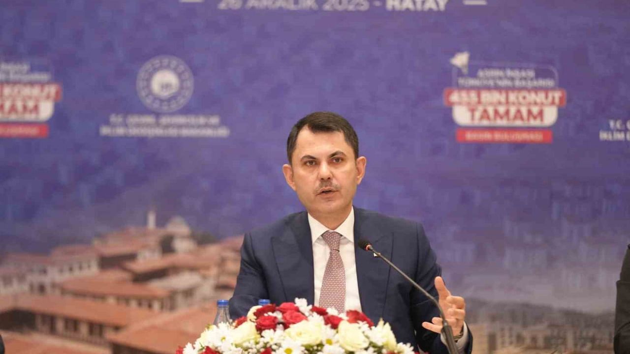 Bakan Kurum Hatay'da: Mazlum coğrafyalara uzanacak, Suriye ve Gazze'deki kardeşlerimizin yanında olacağız