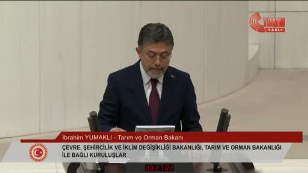 Bakan Yumaklı: 468 büyük ova tarımsal sit alanı ilan edildi, su ve üretim planları öne çıktı