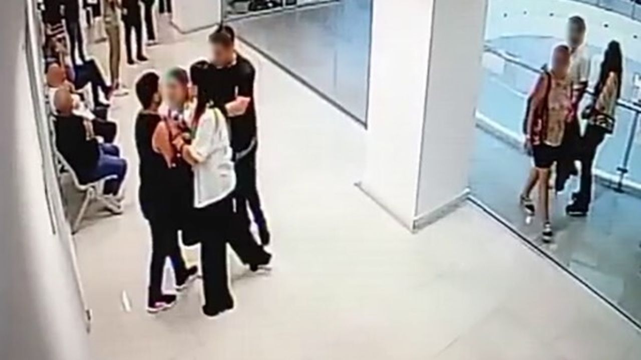 Bakırköy Adliyesi'nde velayet duruşması sonrası kavga: Güvenlik kamerası görüntüleri ortaya çıktı