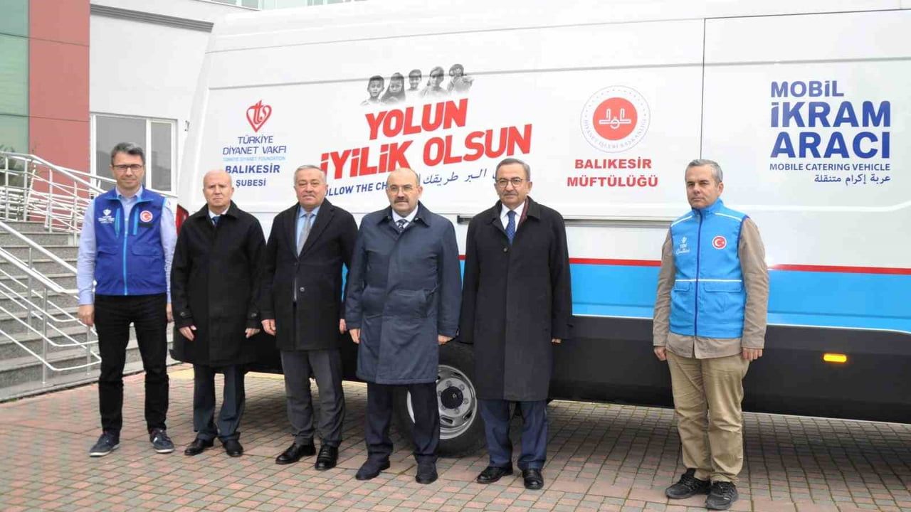 Balıkesir'de Mobil İkram Aracı hizmete alındı