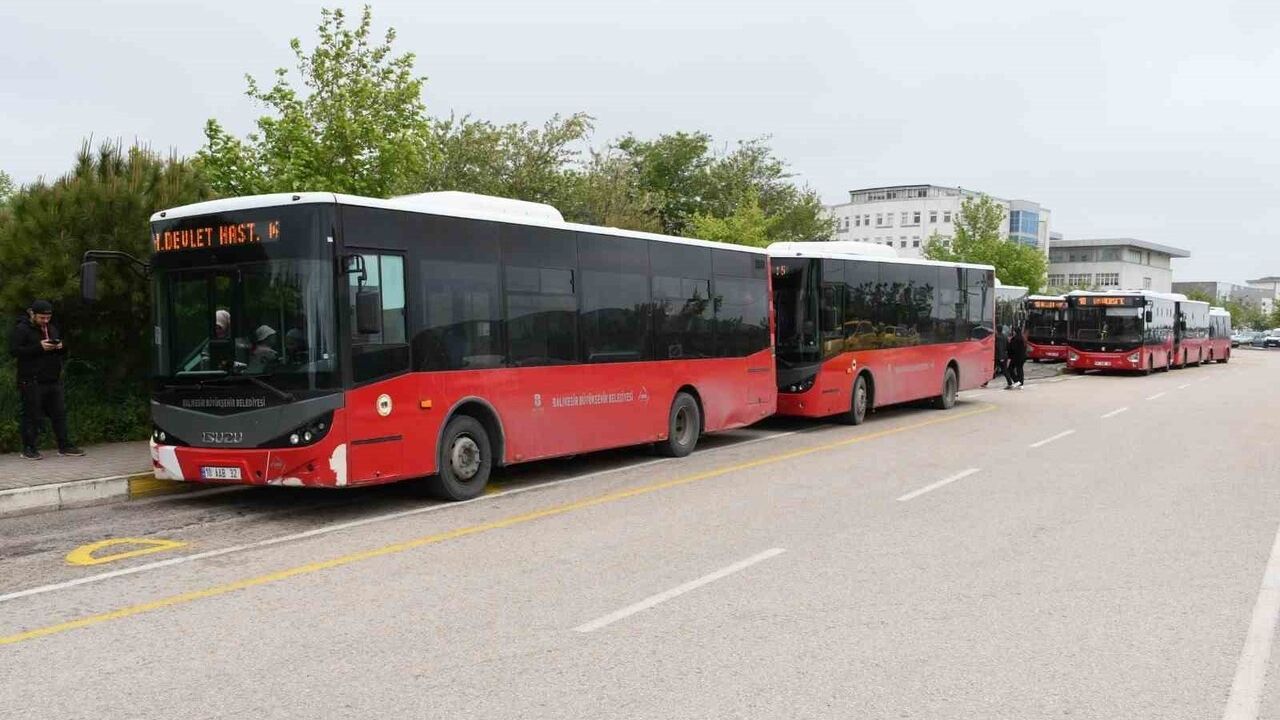 Balıkesir’de öğrenciler için 22K Kampüs–Çamlık Kütüphane ring hattı hizmete girdi