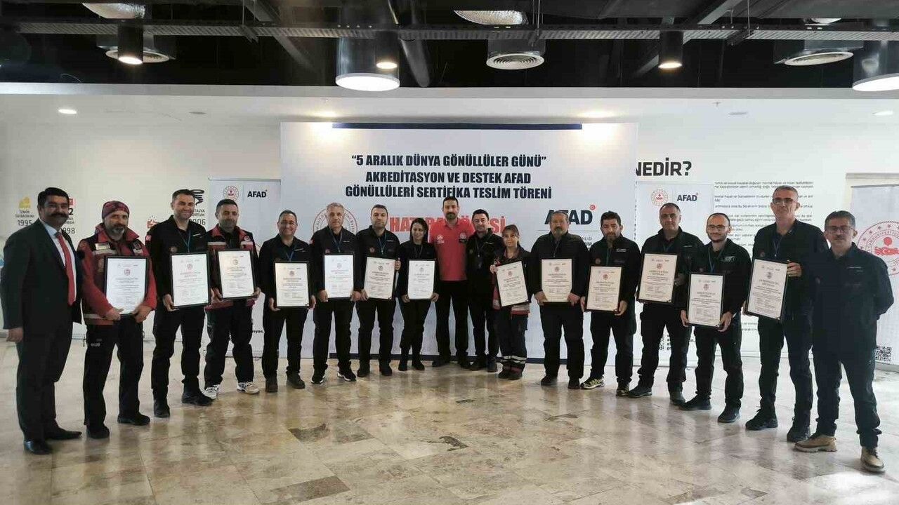 Balıkesir İl MEB Arama ve Kurtarma Ekibi AFAD Kentsel Akreditasyonunu Aldı