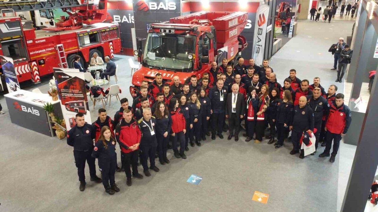 Balıkesir İtfaiyesi NADMEX 2025'te CBS uygulamalarıyla öne çıktı