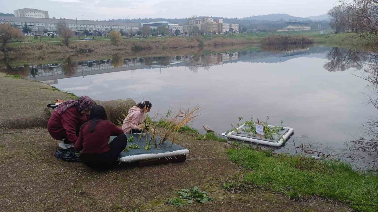 Balıkesir Üniversitesi'nde Yüzen Adacıklarla Göletlerde Bitkisel Su Arıtma Pilot Çalışması