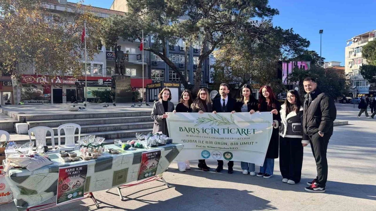 Balıkesir Üniversitesi'nden Filistinli Çocuklara Eğitim Desteği: BUBFA ile Barış İçin Ticaret