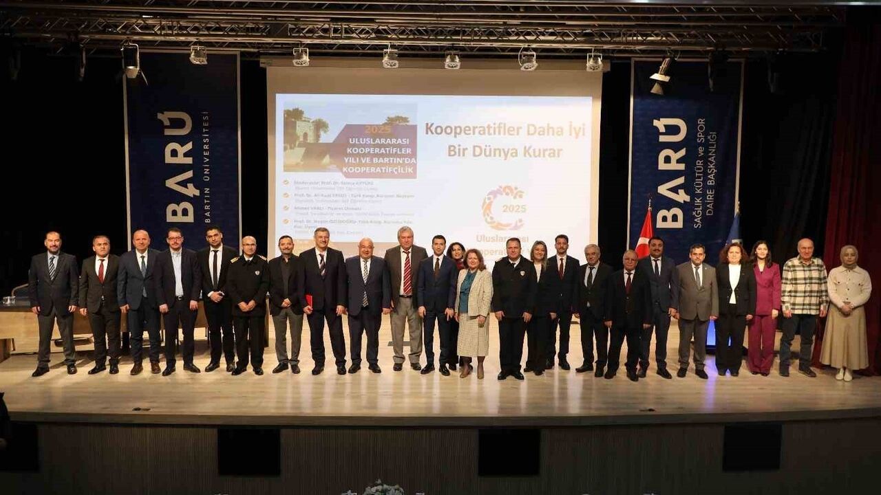 Bartın’da 'Uluslararası Kooperatifler Yılı' paneli: Kooperatiflerin sürdürülebilir kalkınmadaki rolü konuşuldu