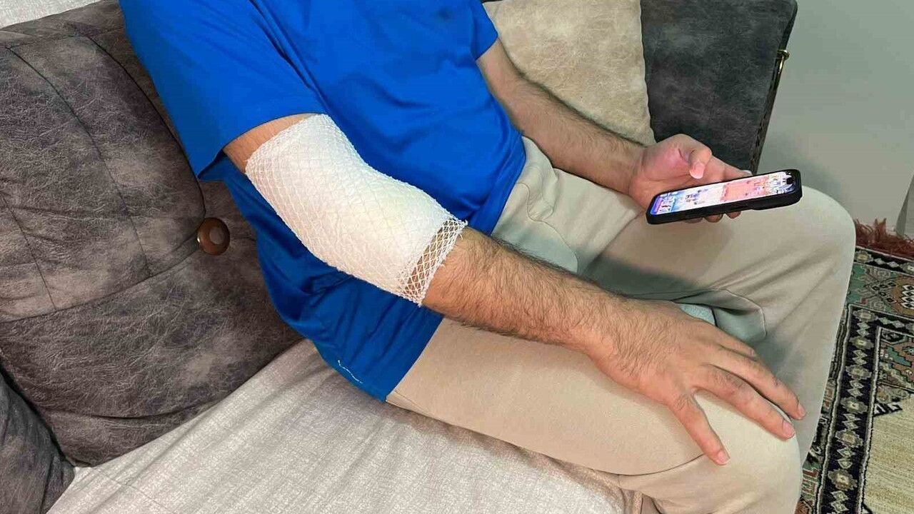 Başakşehir'de güvenlik görevlisine Golden cinsi köpek saldırdı