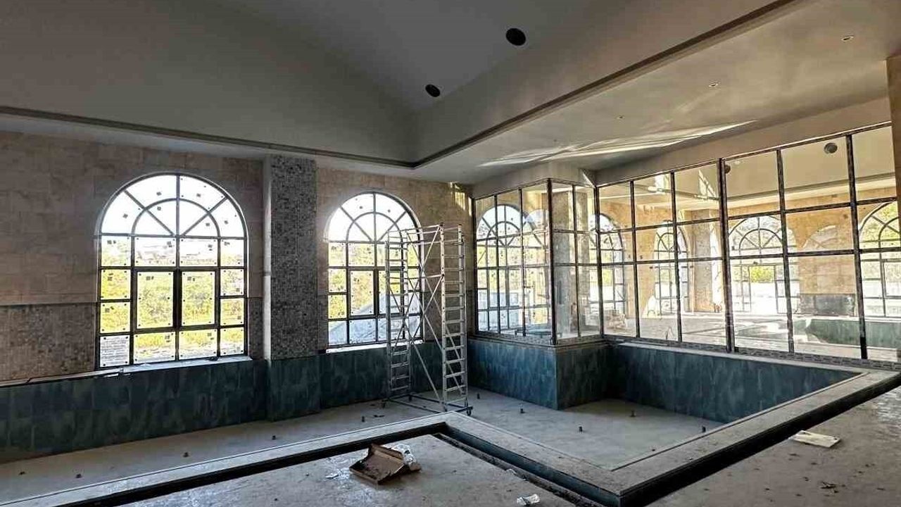 Başiskele'de 57°C jeotermalli Yeniköy Termal Tesisi açılışa hazırlanıyor