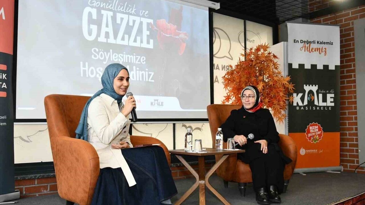 Başiskele'de 'Gönüllülük ve Gazze' söyleşisi: Sumud Filosu ve insani yardım gündemde