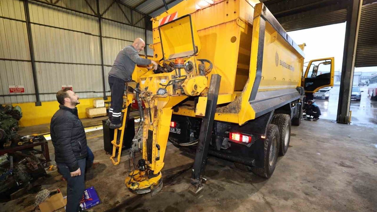 Başiskele'de karla mücadele hazırlıkları tamamlandı