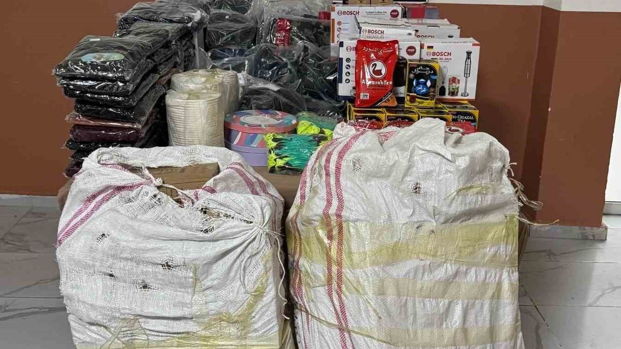 Başkale'de piyasa değeri 1 milyon 50 bin TL olan 350 adet gümrük kaçağı malzeme ele geçirildi