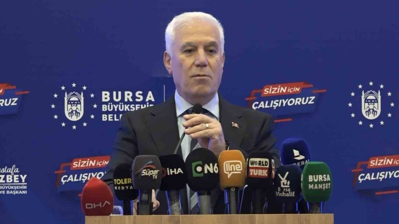 Başkan Bozbey: Bursa Büyükşehir ve Buski'nin güncel borçları açıklandı