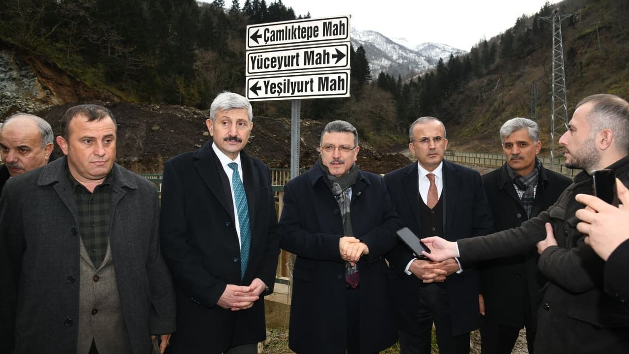 Başkan Genç Çamlıktepe Afet Bölgesinde İnceleme Yaptı