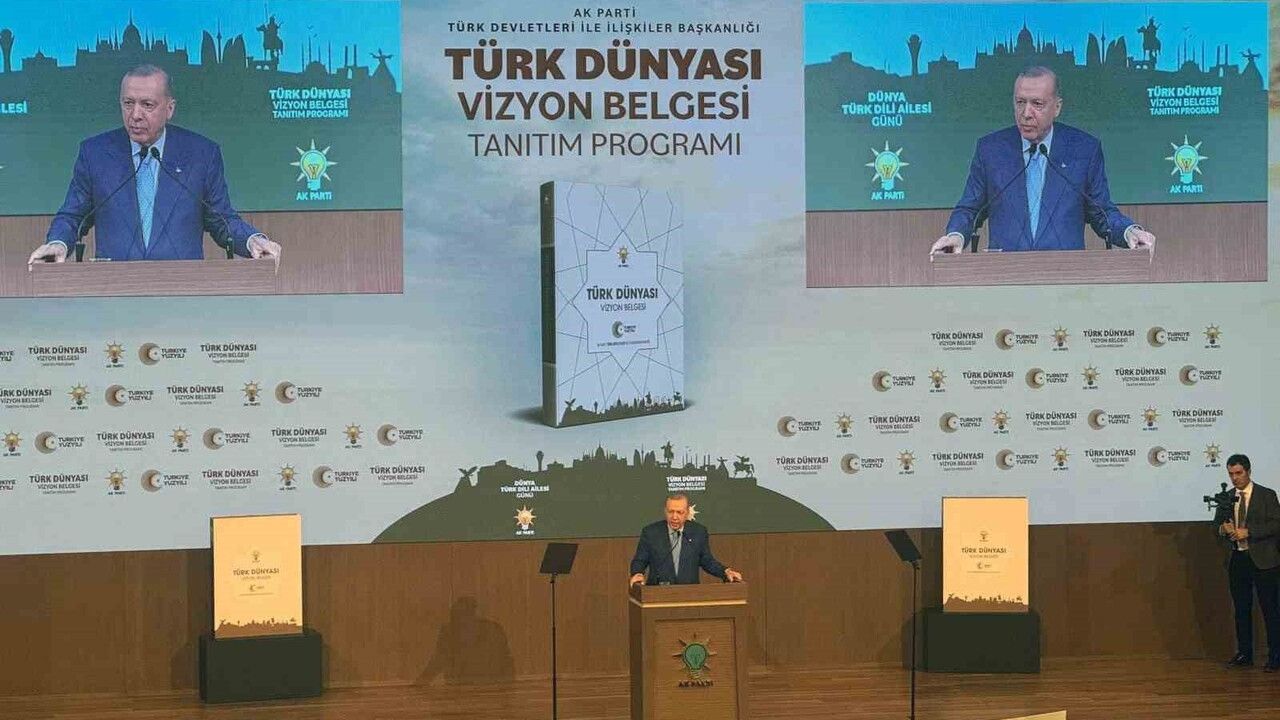 Başkan Yalçın, Türk Dünyası Vizyon Belgesi Tanıtım Programı'na Katıldı