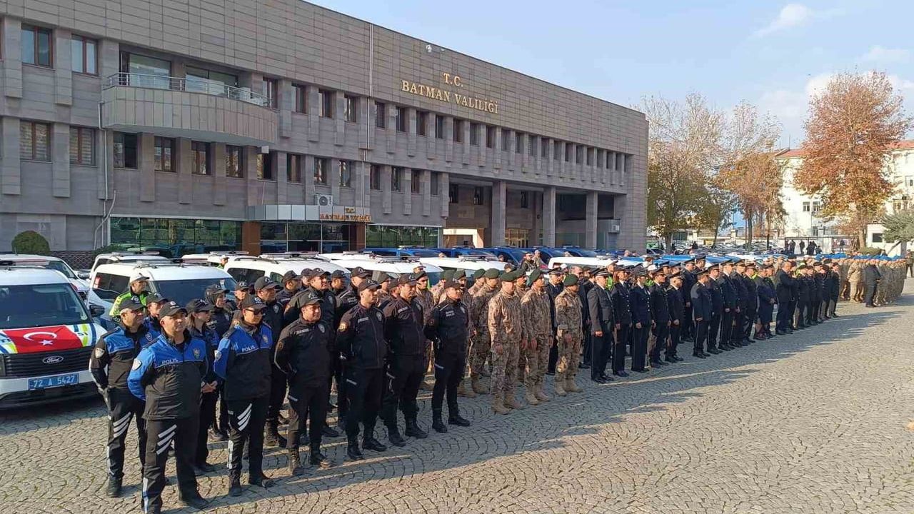 Batman'a 151 yeni güvenlik aracı teslim edildi: 126 Emniyet, 25 Jandarma