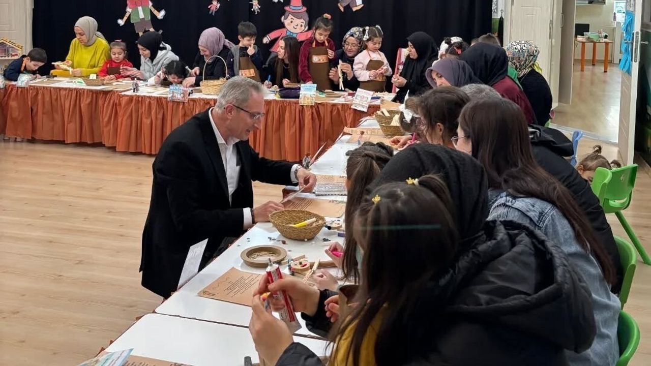 Bayburt'ta 'Ailemle Eğitim Yolculuğum' Projesi Kapsamında Okul Öncesi Etkinlikleri