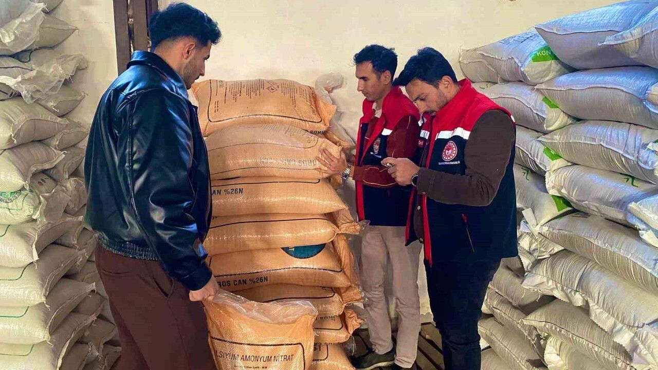 Bayburt'ta gübre denetimleri yoğunlaştırıldı