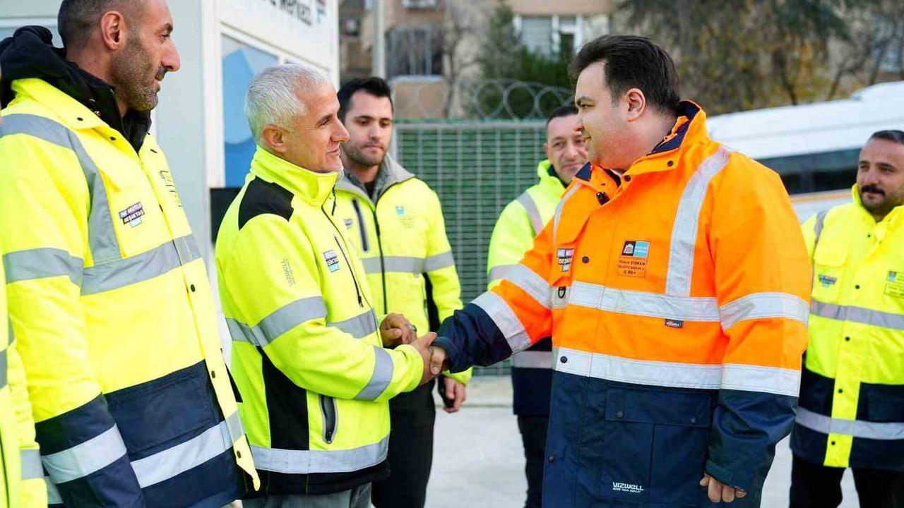 Beşiktaş Belediyesi kar ve olumsuz hava şartlarına karşı hazırlıklarını tamamladı