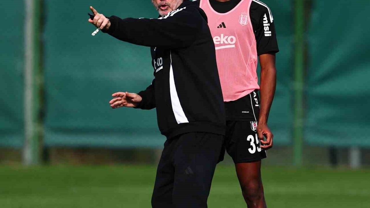Beşiktaş, Gaziantep FK maçı öncesi Nevzat Demir'de kondisyon ve taktik çalıştı