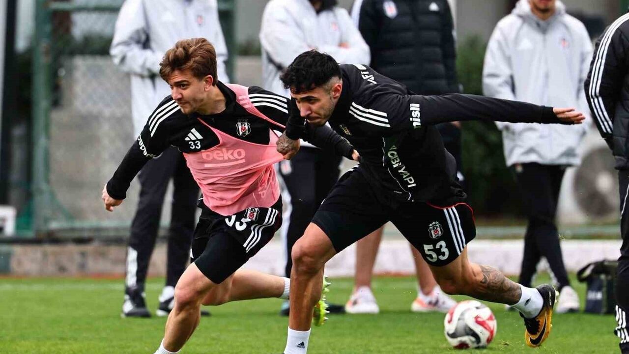 Beşiktaş, Trabzonspor deplasmanı öncesi hazırlıklarını sürdürdü