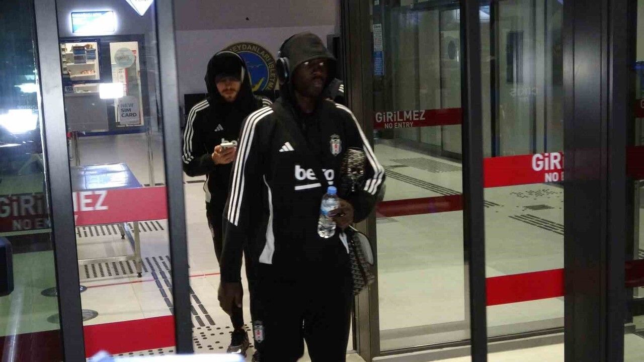 Beşiktaş, Trendyol Süper Lig 16. hafta maçı için Trabzon'da