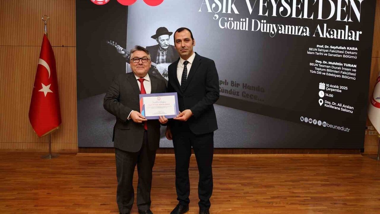 BEUN’da "Âşık Veysel’den Gönül Dünyamıza Akanlar" programı düzenlendi