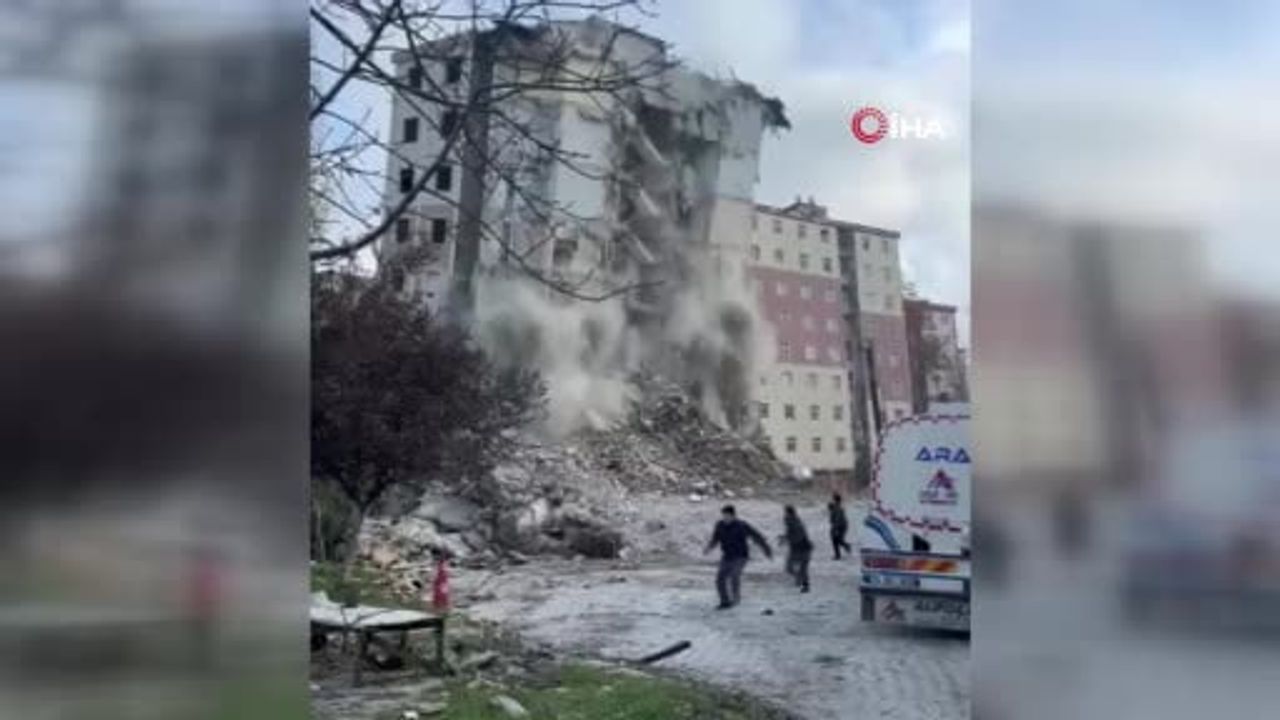 Beylikdüzü'nde yıkım sırasında kısmi çökme: Gürpınar'da çocuklar son anda kurtuldu