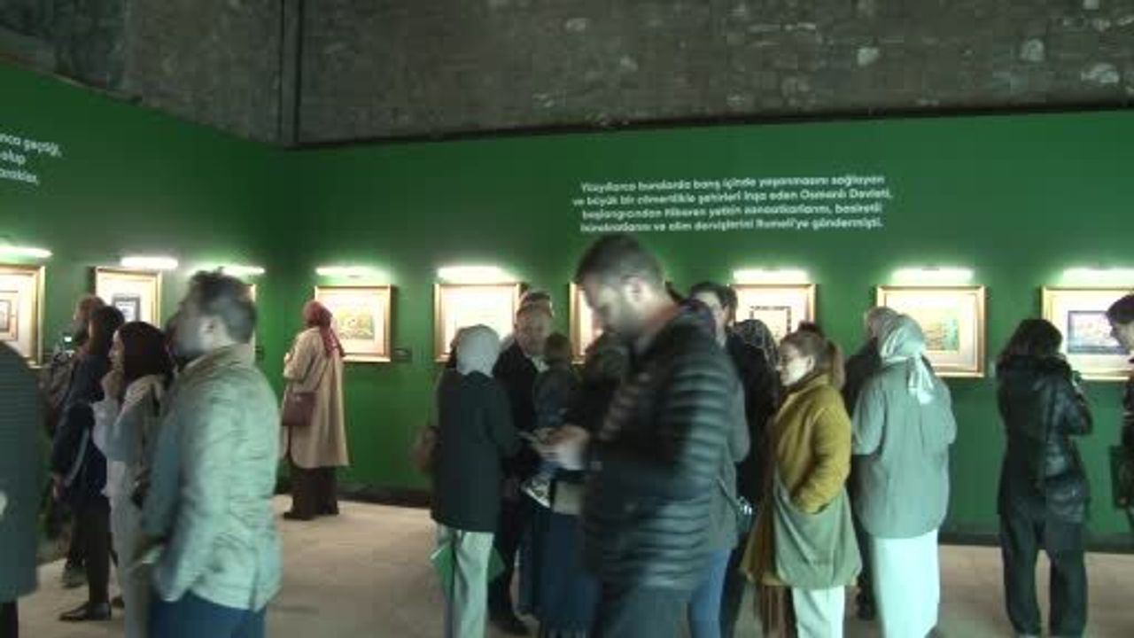 Beyoğlu'nda 'Rumeli’de Osmanlı İzleri' Minyatür Sergisi Tophane-i Amire'de Açıldı