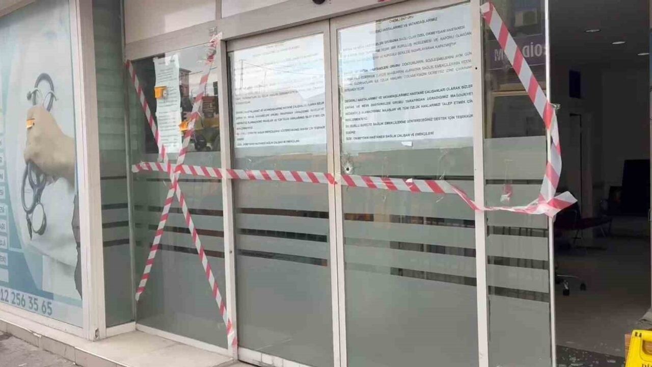 Beyoğlu’nda taşınma aşamasındaki Özel Okmeydanı Hastanesi’ne ateş açıldı; 8 kişi gözaltında