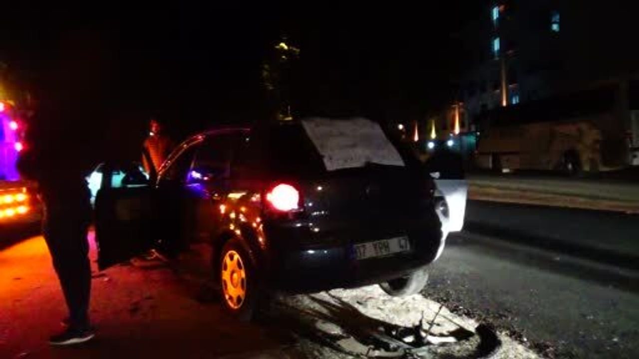 Beyşehir'de doğum günü için yola çıkan otomobil kaza yaptı: 4 yaralı