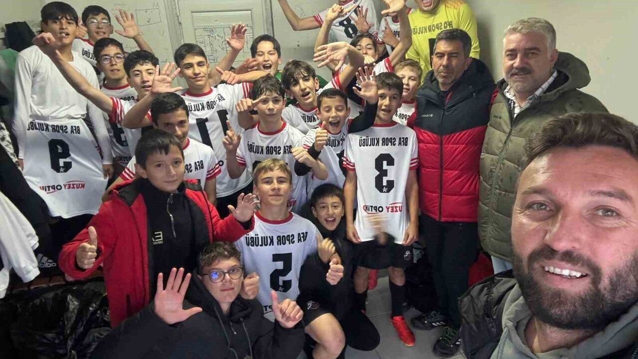 BFA 6-1 ile evinde farklı kazandı; U14 Gençler Ligi 11. haftasında 21 gol