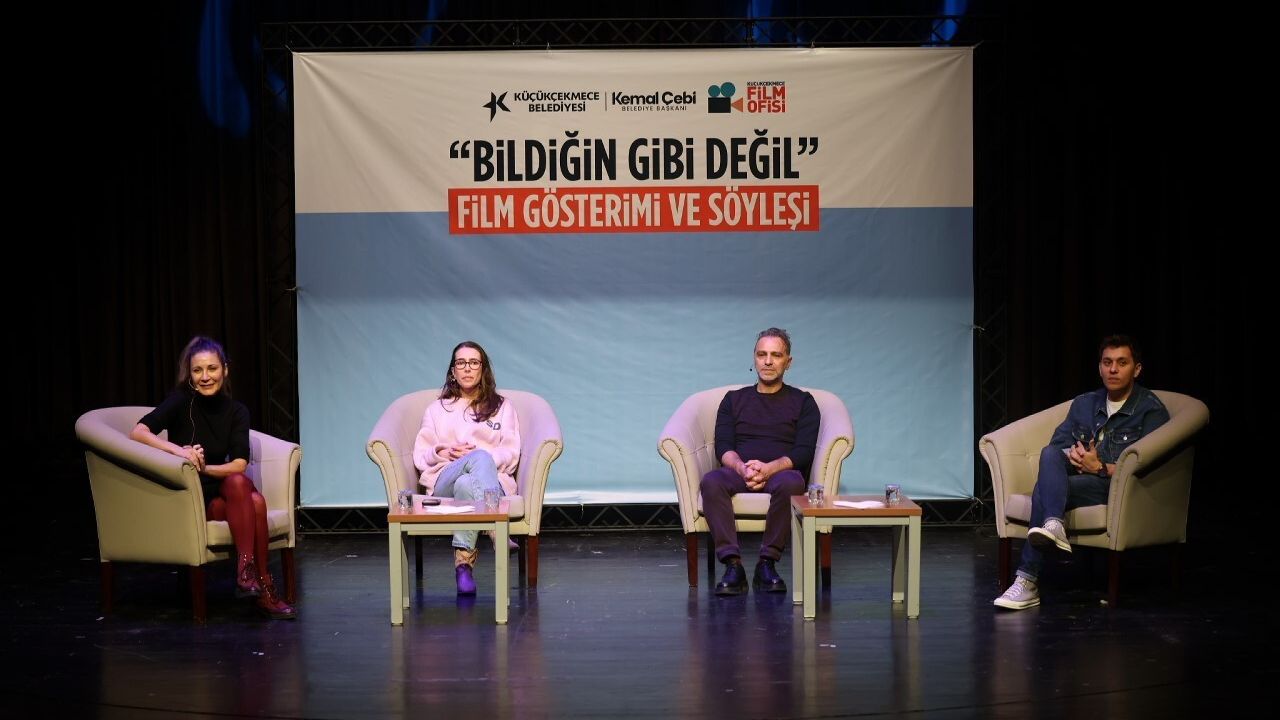 Bildiğin Gibi Değil film ekibi Küçükçekmece'de: Söyleşi ve özel gösterim