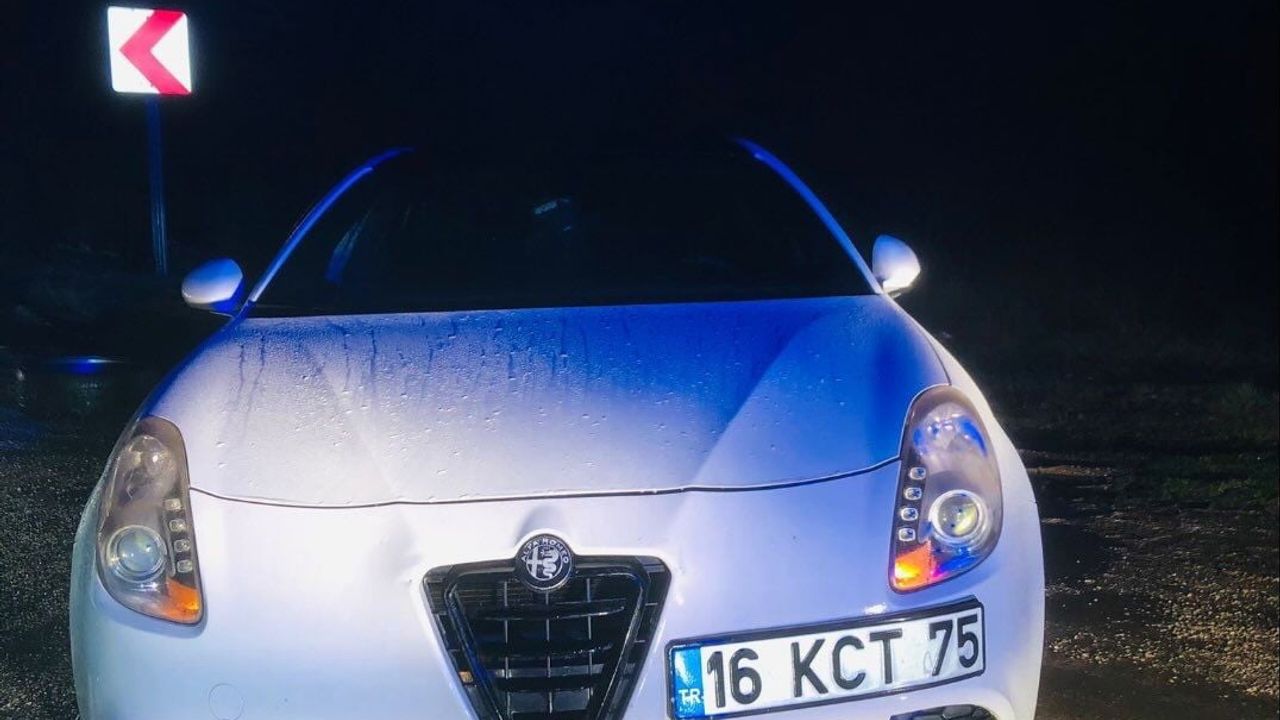 Bilecik Söğüt'te ıslak yol nedeniyle otomobil ile tır çarpıştı: 2 yaralı